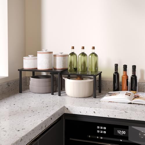 2 Pack Cabinet Organizer Shelf