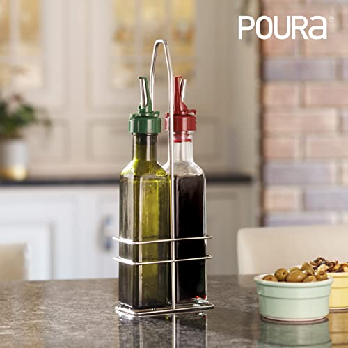 Vinegar and Olive Oil Bottle Drizzler Set (Oil&Vin Bottle 500 ml)