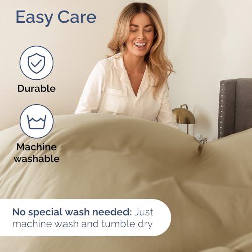 Cal King Size 4 Piece Sheet Set (13 - Beige / California King)
