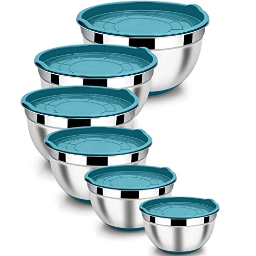 Metal Nesting Mixing Bowls Set of 6 (6 Count)