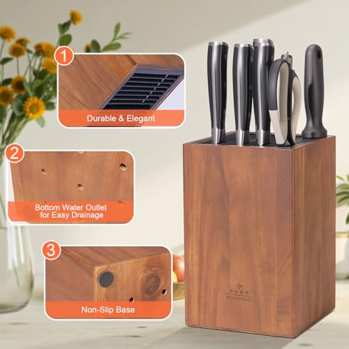Universal Knife Block Without Knives (Square Knife Block)