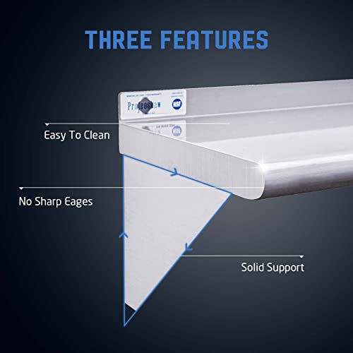 NSF Stainless Steel Shelf 14” x 24” (14"x24")
