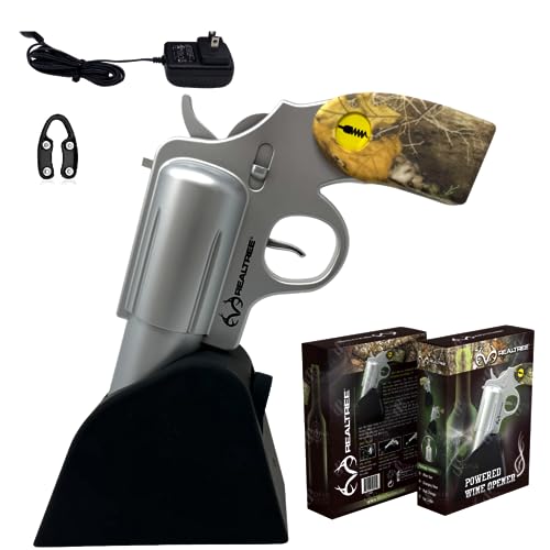 Realtree® Electric Wine Bottle Opener (ra_Silver)