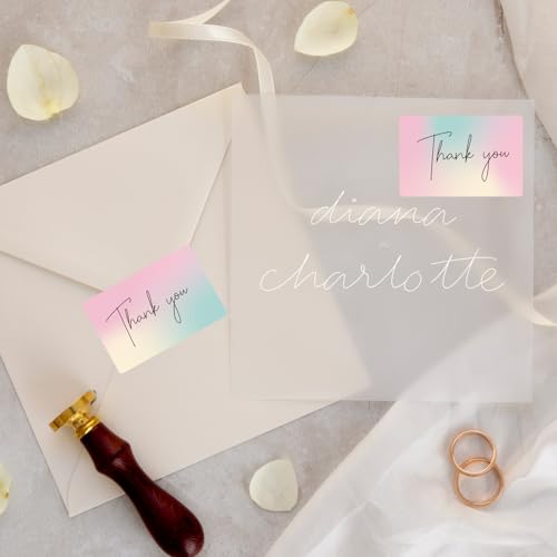 3x2 inch Pink Direct Thermal Labels for Shipping (Gradient / 2*3 inch)