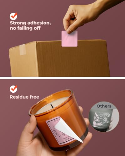 2x2 Thermal Labels (Pink / 2x2")