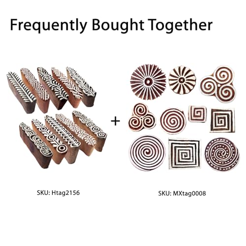 Wooden Stamps (20 Pcs / Bulk01_20)