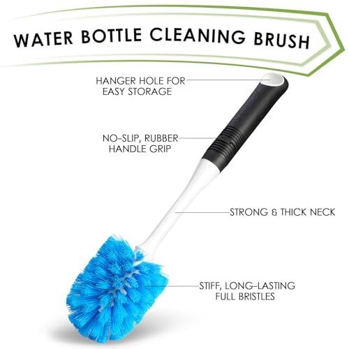 Dish Brush Set of 3 with Bottle Brush (3 Count)