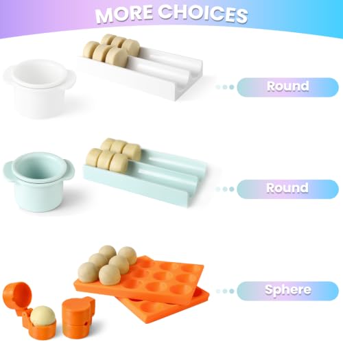 Round Cake Pop Mold and Tray (White)