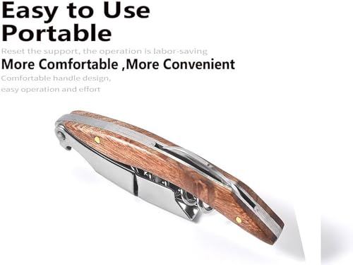 Professional Waiter Corkscrew Wine Key for Bartenders Set of 3 (3 Count)