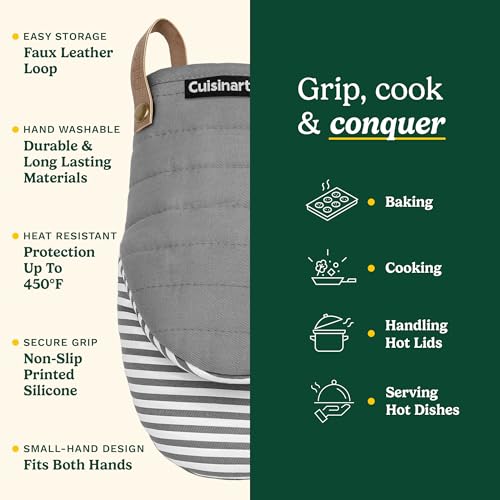 Cuisinart Mini Oven Mitts (Charcoal)