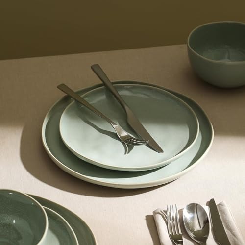 Mirella Dinnerware Set (Light Green / 12-Piece - Service for 4)