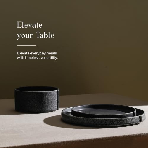 Bao Dinnerware (Charcoal / 24-Piece - Service for 8)