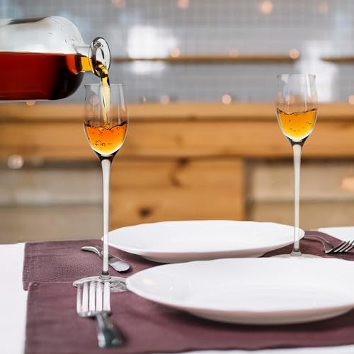Quatrophil Liqueur Glasses Crystal (6 Pieces (1 Pack))