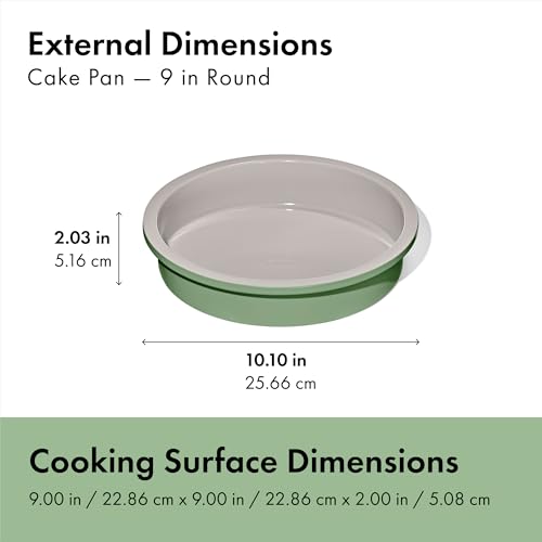 Good Grips Non (Basil / 9" Round Cake Pan)