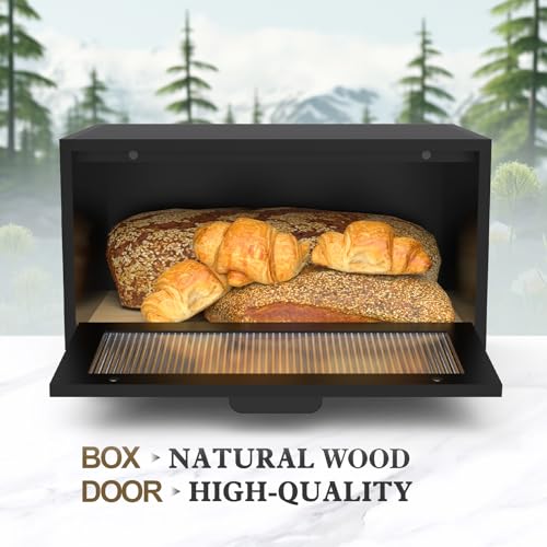 Bread Box for Kitchen Countertop