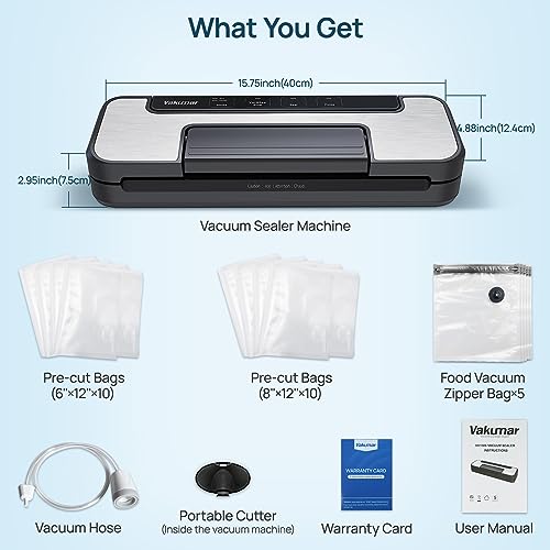 Vacuum Sealer Machine (Stainless Steel)