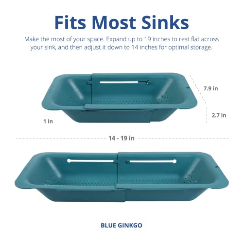 Over the Sink Colander Strainer Basket