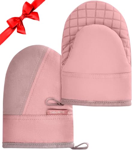 Mini Oven Mitts (Pink)