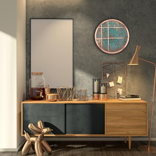 Handmade Copper Wall Art for Home (Modern Copper / 11 inch)