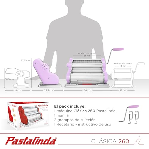 Classic 260 Pasta Maker Machine (Lilac)