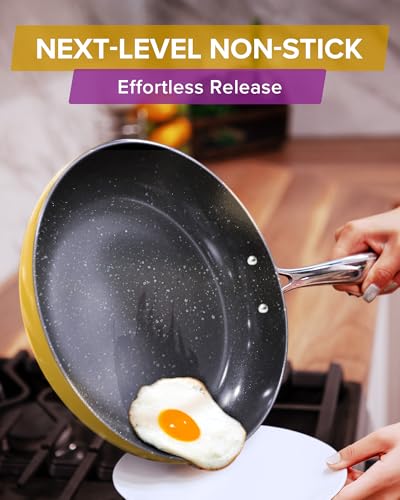 Lux 13 Piece Premium Cookware Collection (Goldenrod (G10))