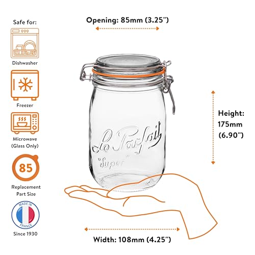 Super Jar 1L 32oz (32oz (Set/4))