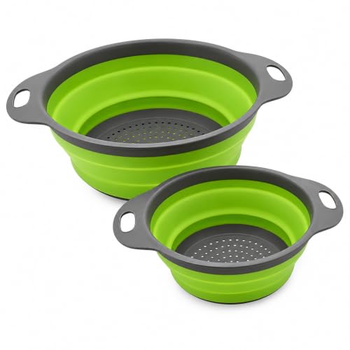 2 Piece Collapsible Colander Set (2 Count)