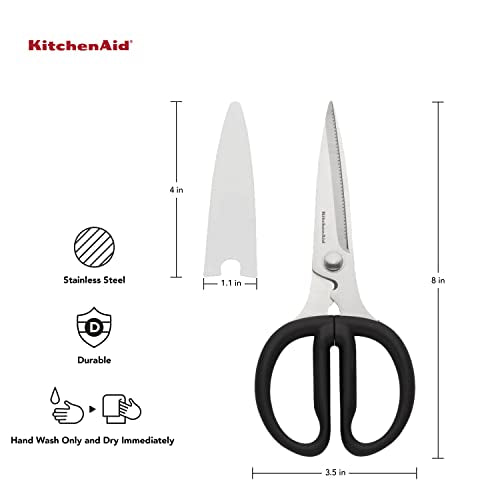 KQ351OHOBA Universal Stainless Steel Shears (Onyx / 1 Pack)