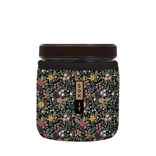 IceCreamSok Insulated Neoprene Cover (English Garden Picnic / Fits Talenti 16oz Pints)