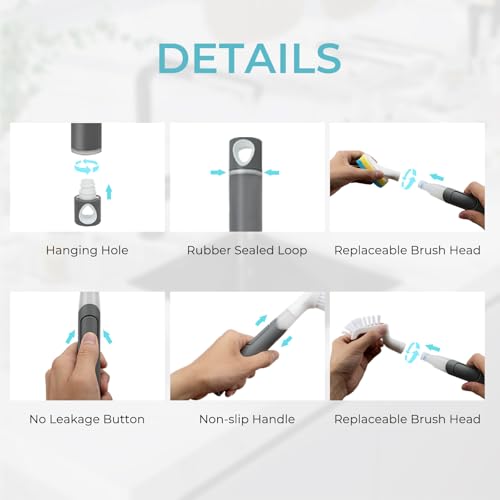 Dish Brush with soap Dispenser