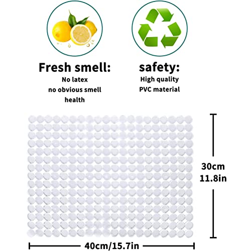 2Pack Kitchen Sink Mat for Stainless Steel (Clear)