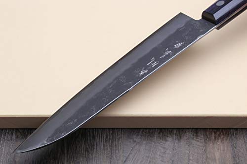 Stainless Clad Nashiji Ginsan High Carbon Stain Resistant Steel Santoku Multipurpose Knife