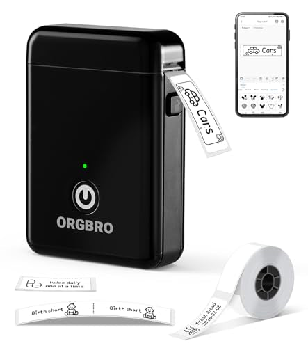 Label Maker Machine with Tape