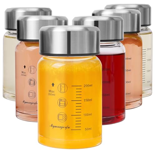Glass Juice Bottles 6 Pack 10 oz (6-Pack / 10 oz/300 ml)