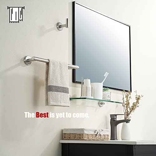 Bathroom Towel Bar (Brushed / 15 Inch)
