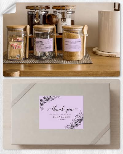 4x3 Inch Thermal Labels (4"x3" / Purple)