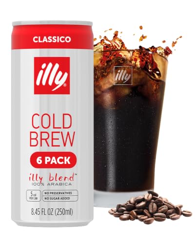 Ready To Drink Classico Cold Brew Coffee (8.45 Fl Oz (Pack of 6))
