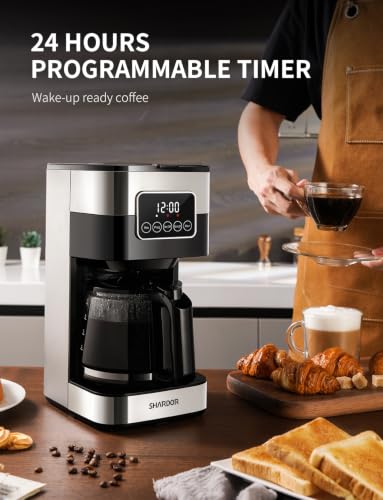 10 Cup Programmable Coffee Maker (silver)