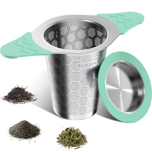 Tea Infuser for Loose Leaf Tea (1 Pack - Spring Green)