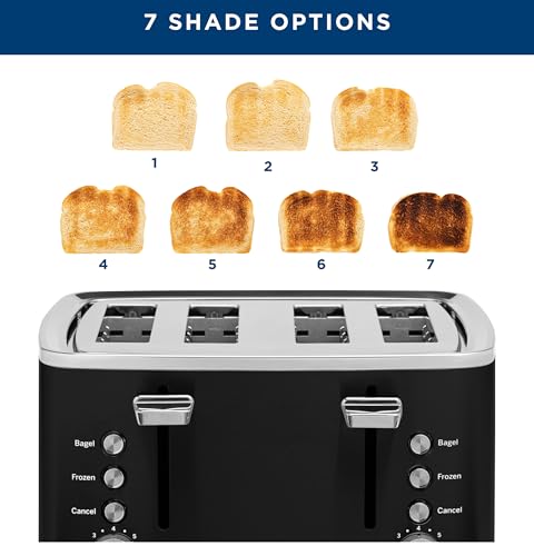 4 Slice Toaster (4-Slice / Black)