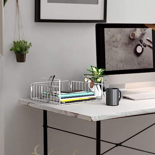 2 Pack Under Shelf Wire Metal Basket Shelf (2 Pack)