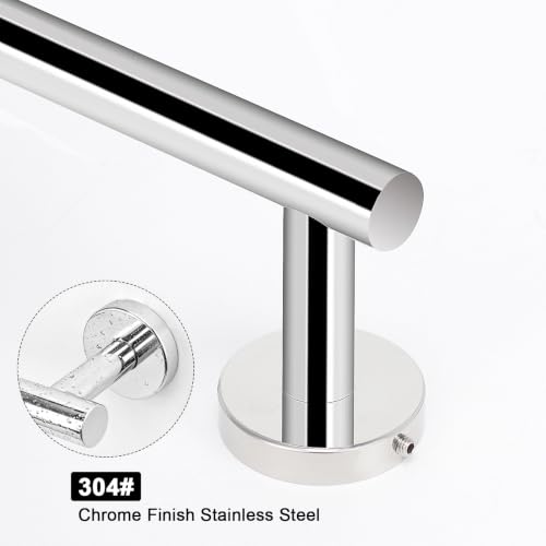Bath Towel Bar (Chrome Finish / 10 Inch)