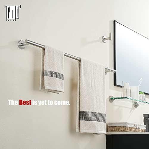 Bath Towel Bar (Brushed / 33 Inch)