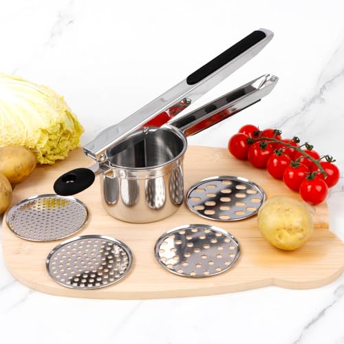 Potato Ricer With 4 Discs