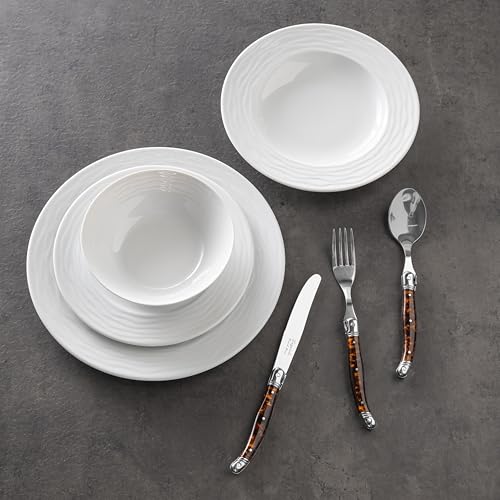 16 Pc Dinnerware Set (Off-White / 16-piece set)