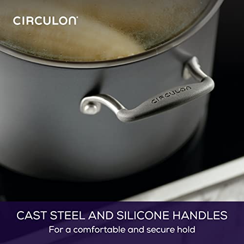 A1 Series Nonstick Induction Stockpot with Lid
