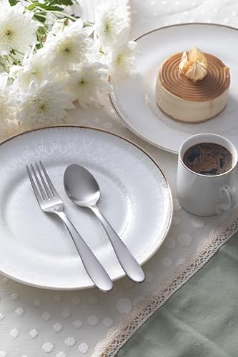 Matte Silverware Set (40-Piece Flatware Set)