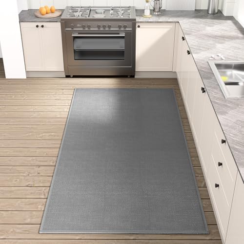 Kitchen Mat Rubber Backing Cushioned Non Slip Kitchen Rugs for Floor
