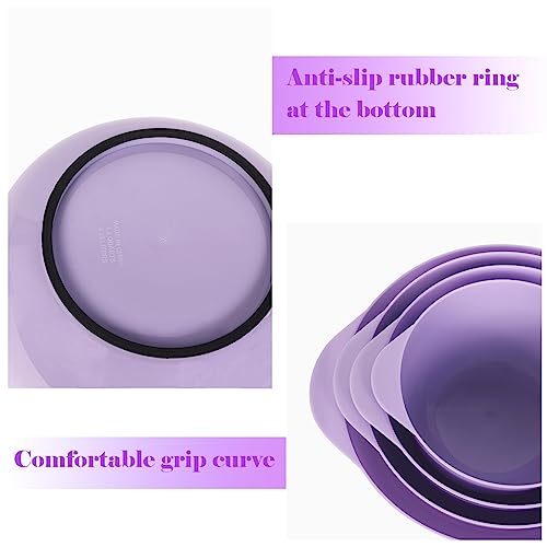 Mixing Bowls Set of 4 (Purple)
