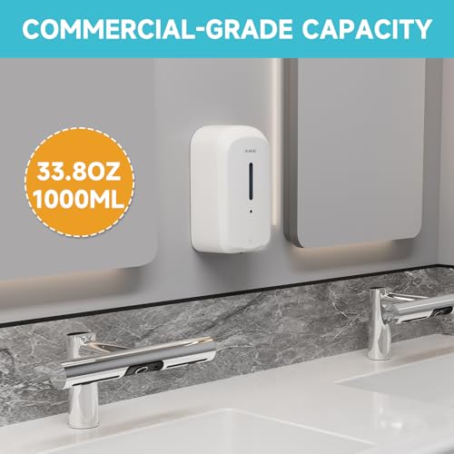 Liquid Automatic Soap Dispenser (White)